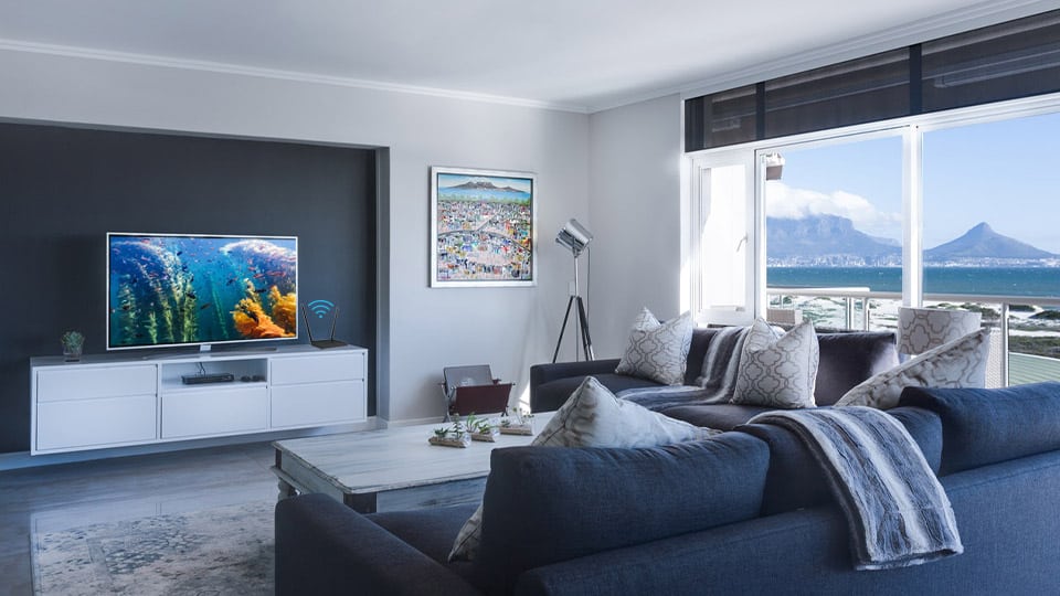 viewplay TV on the living room